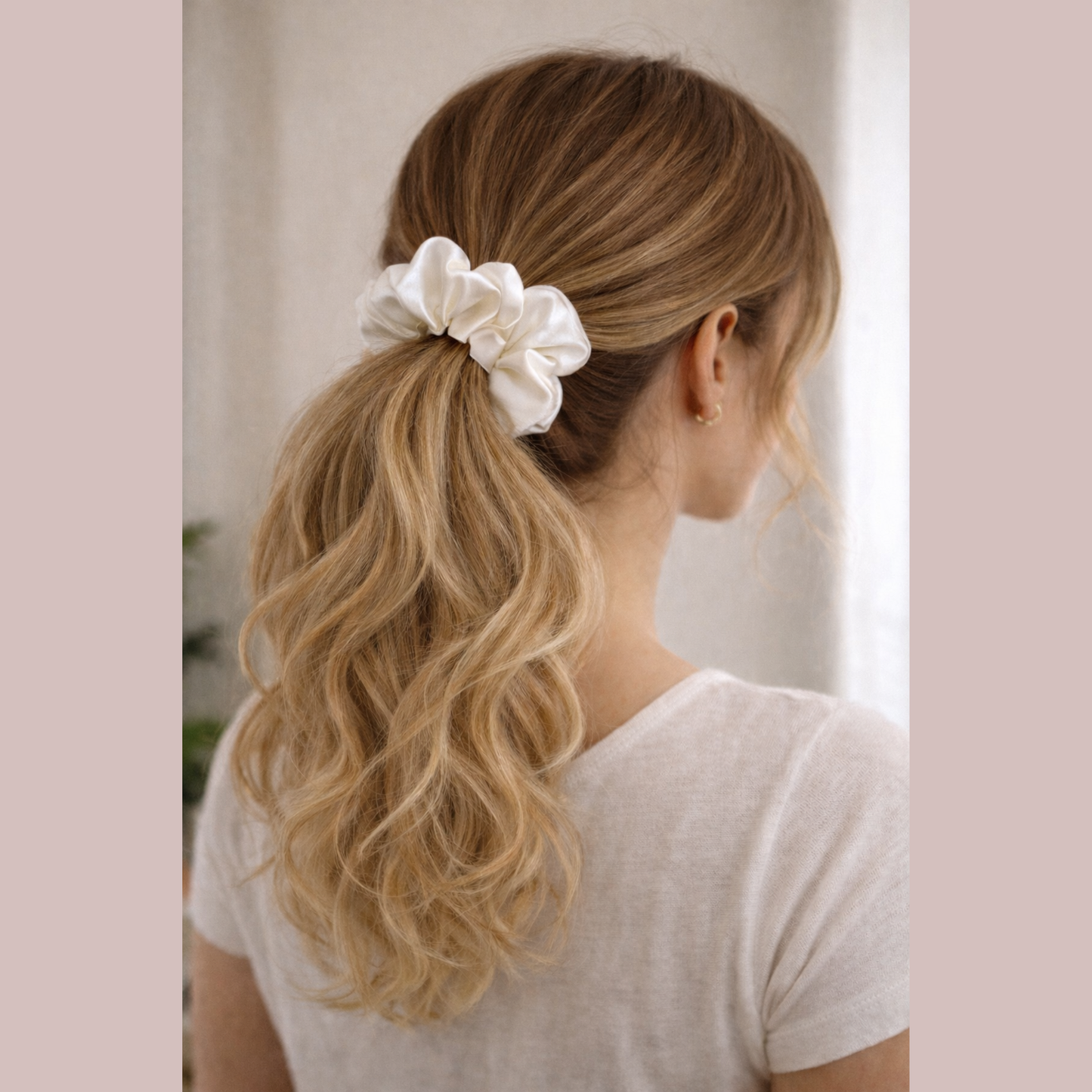 Silk Scrunchie 007