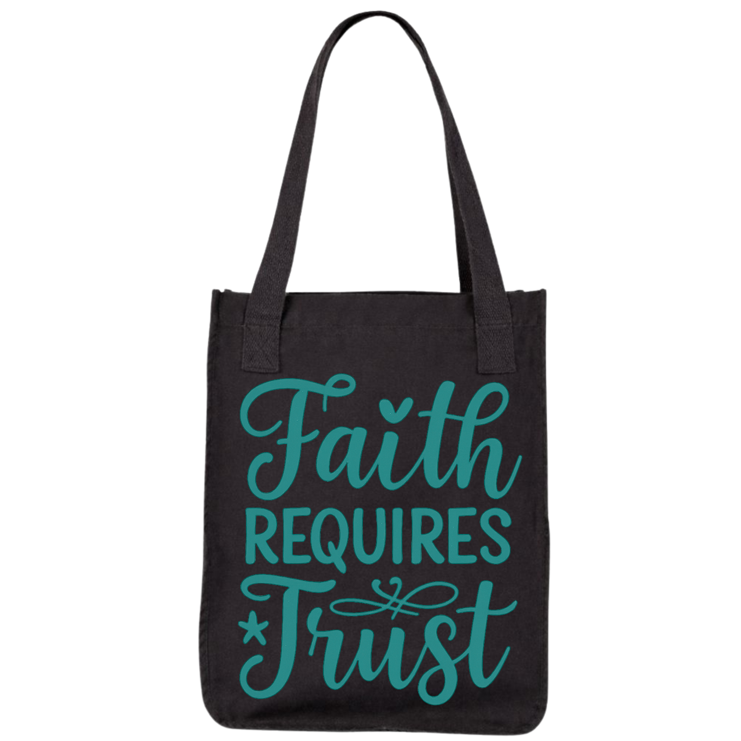 Faith Requires Tote Trust Handbag