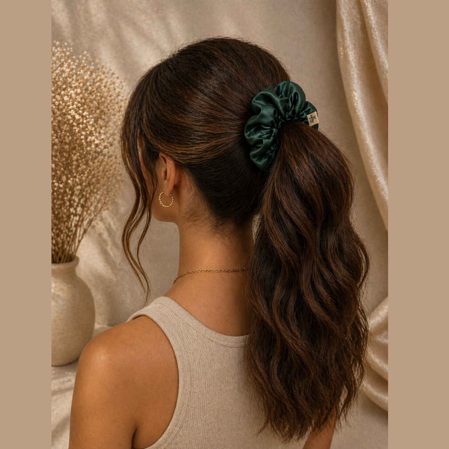 Silk Scrunchie 001