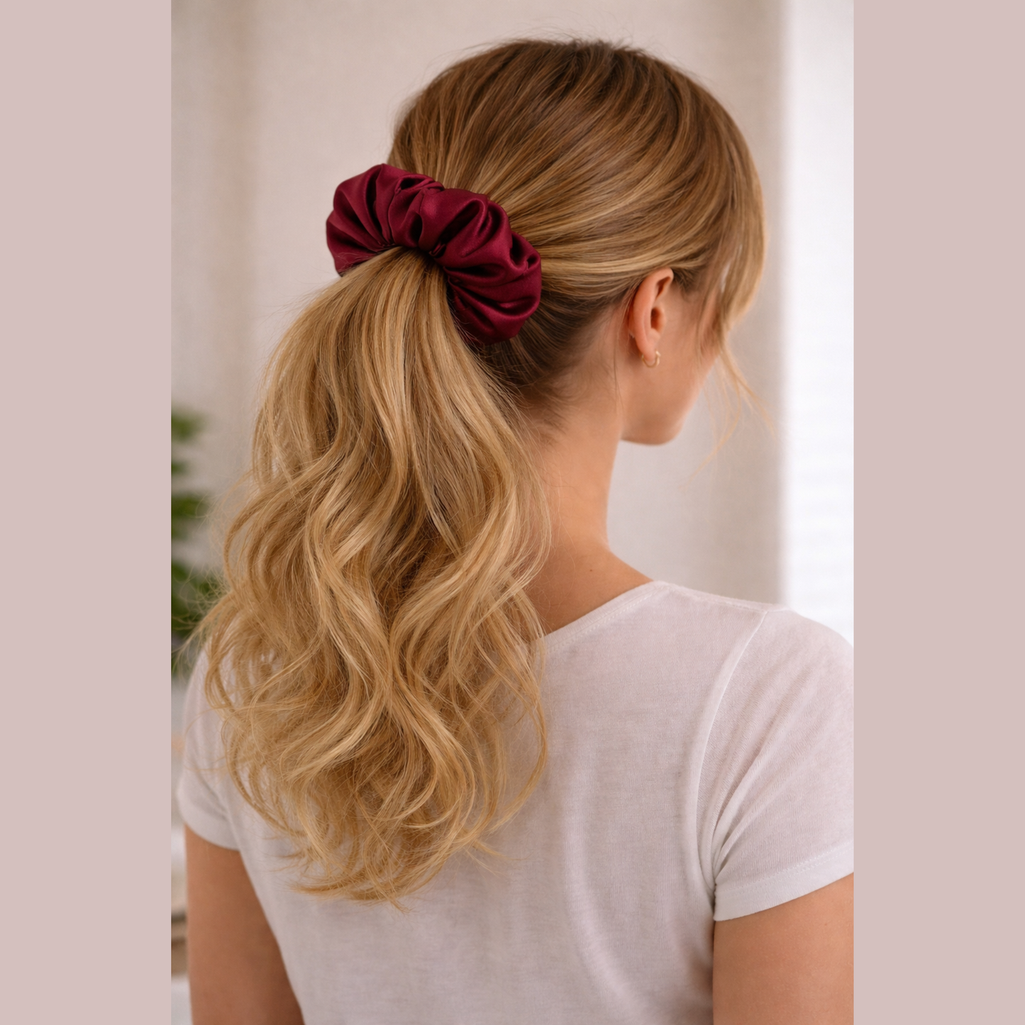 Silk Scrunchie 002