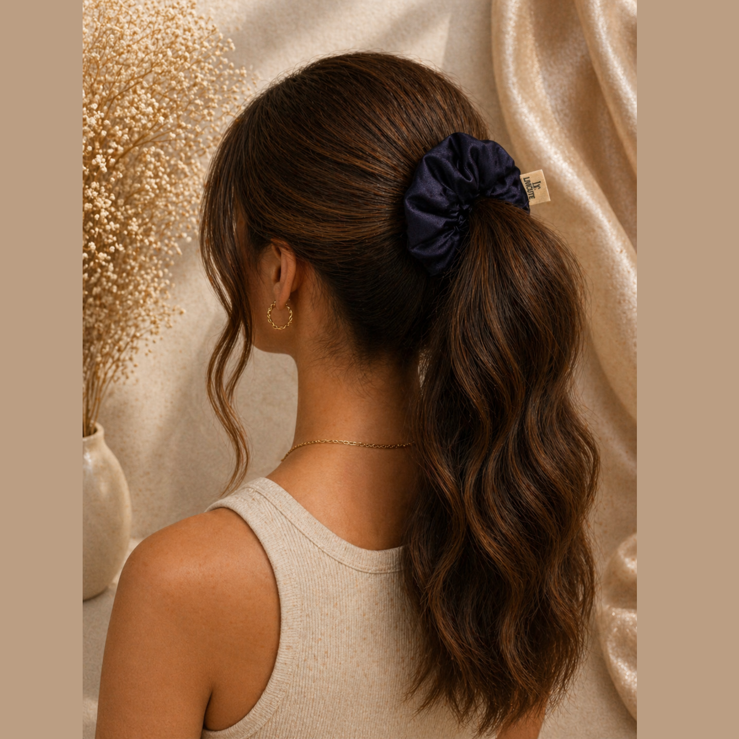 Silk Scrunchie 006
