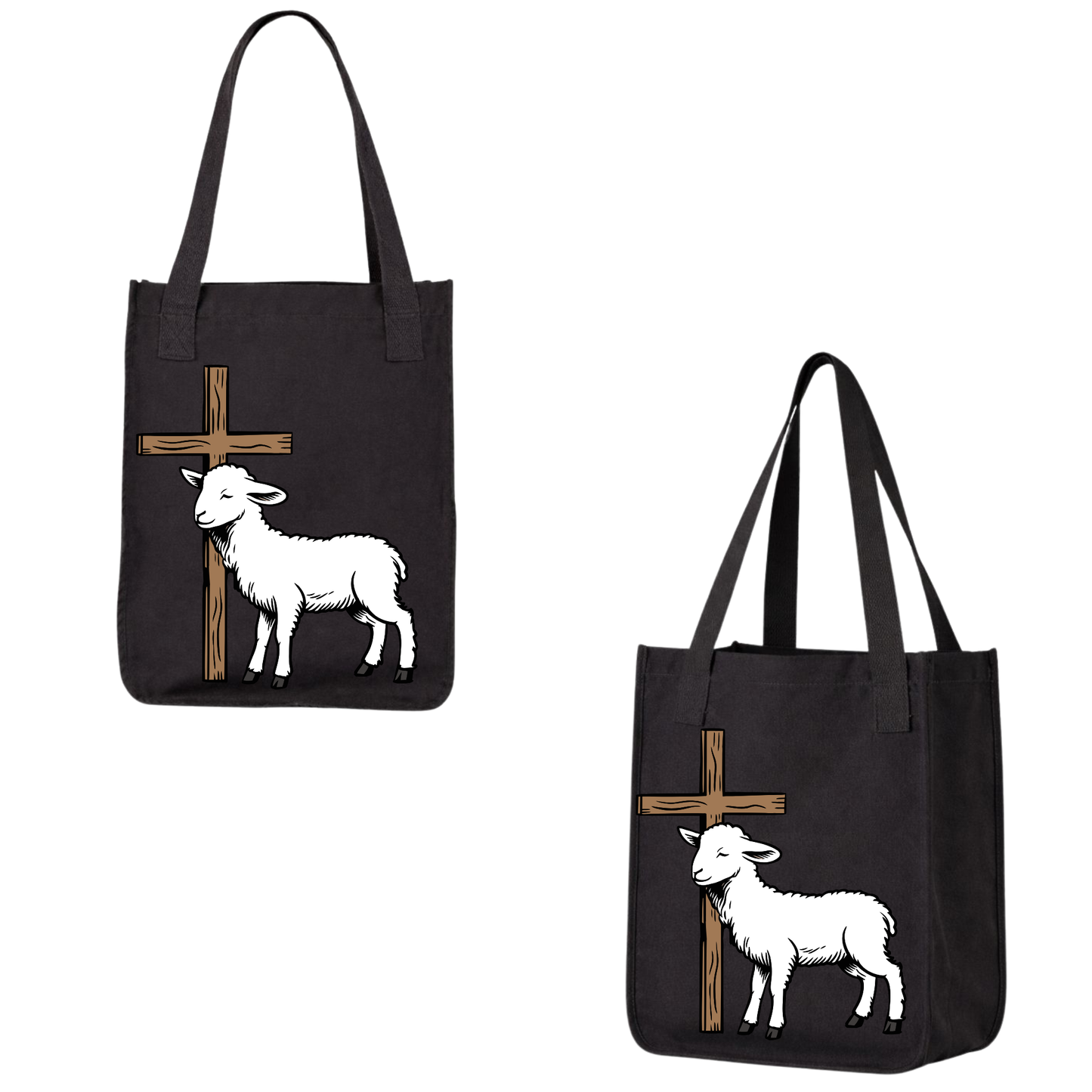 Lamb of Christ Tote Handbag