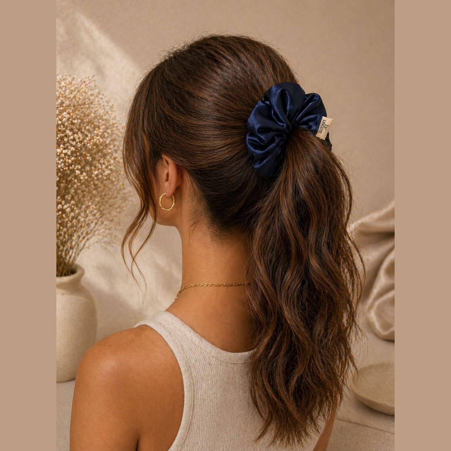 Silk Scrunchie 005
