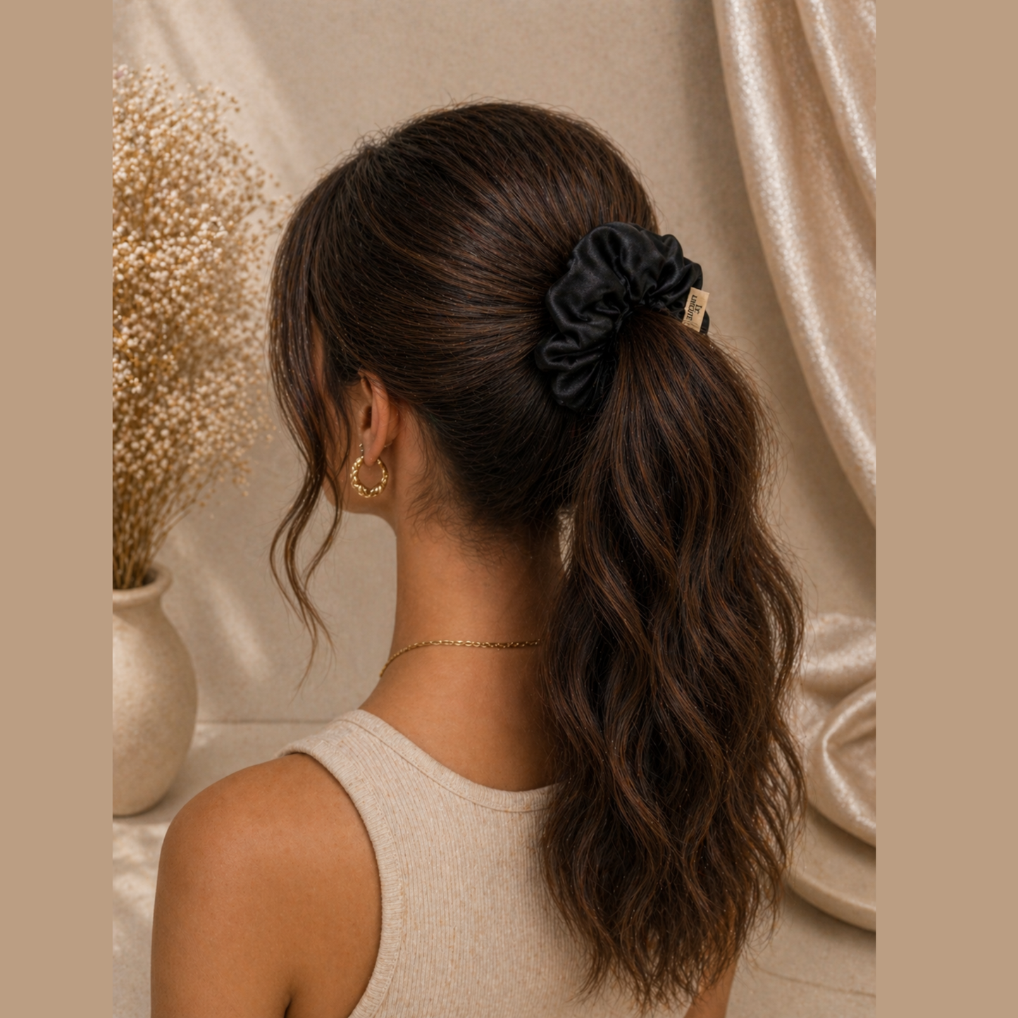Silk Scrunchie 008