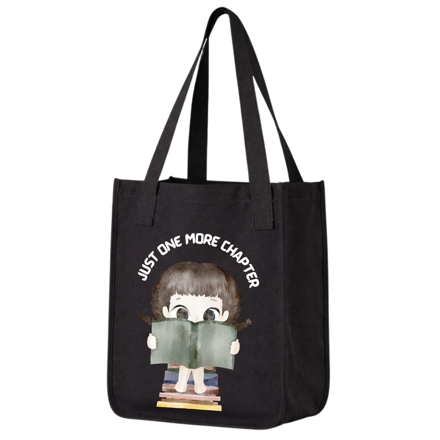Just One More Chapter Tote Handbag