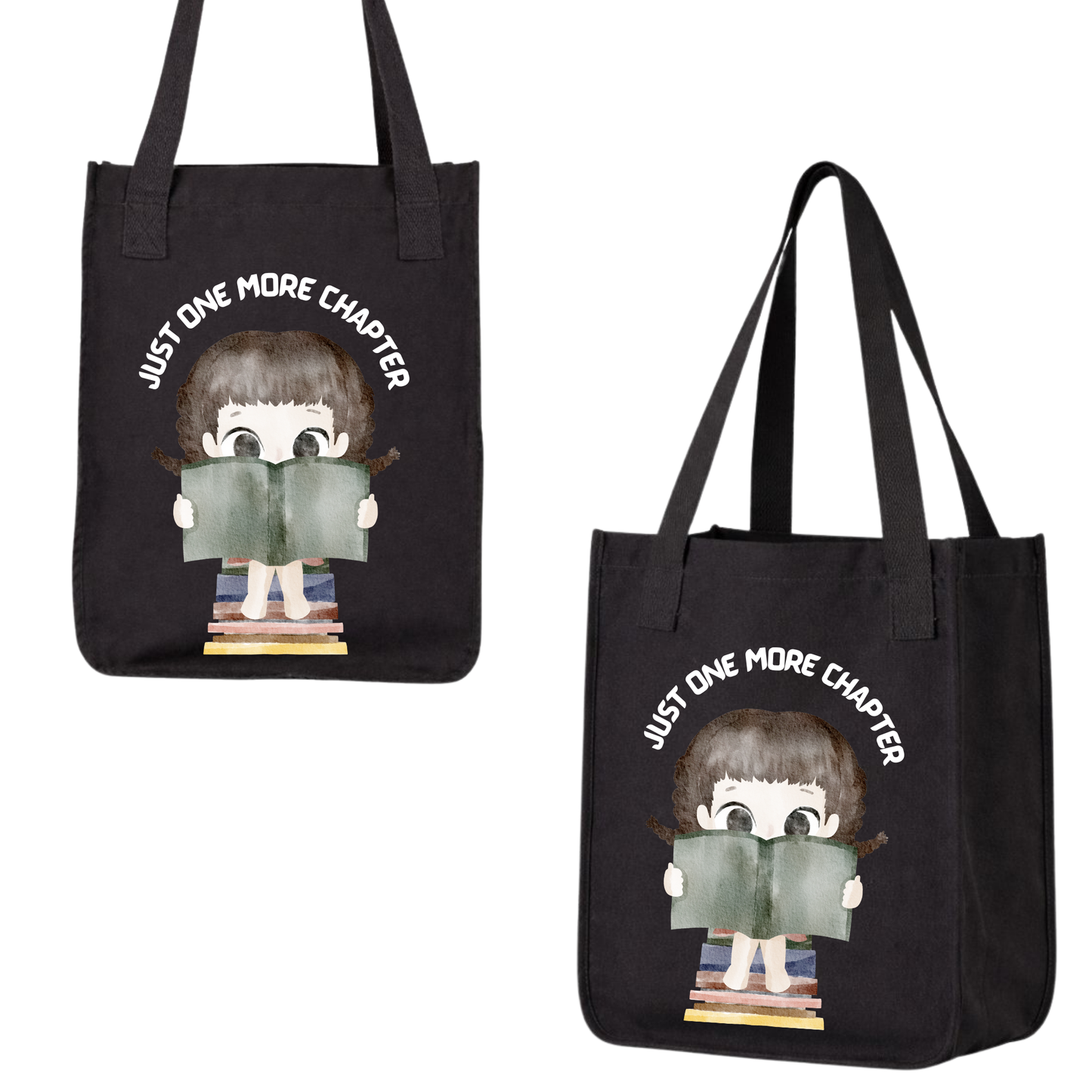 Just One More Chapter Tote Handbag