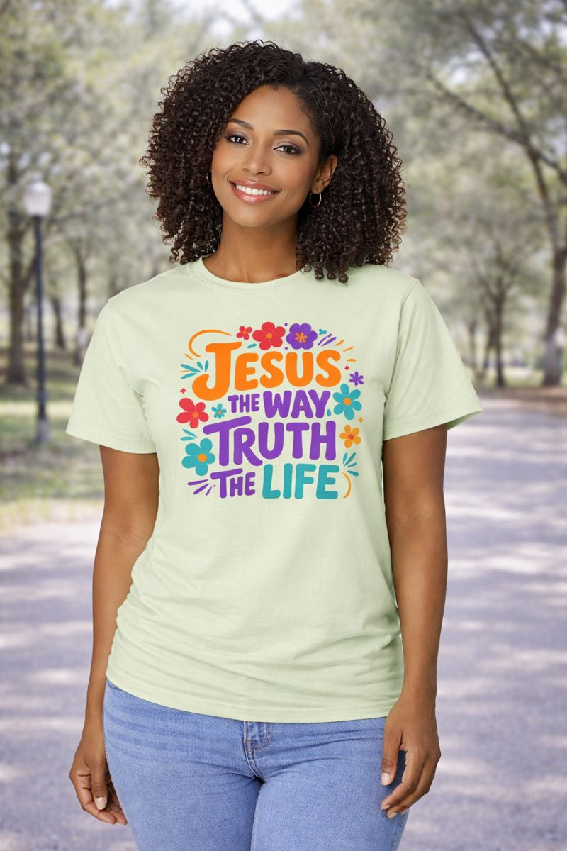 Jesus the way Truth the Life T-shirt