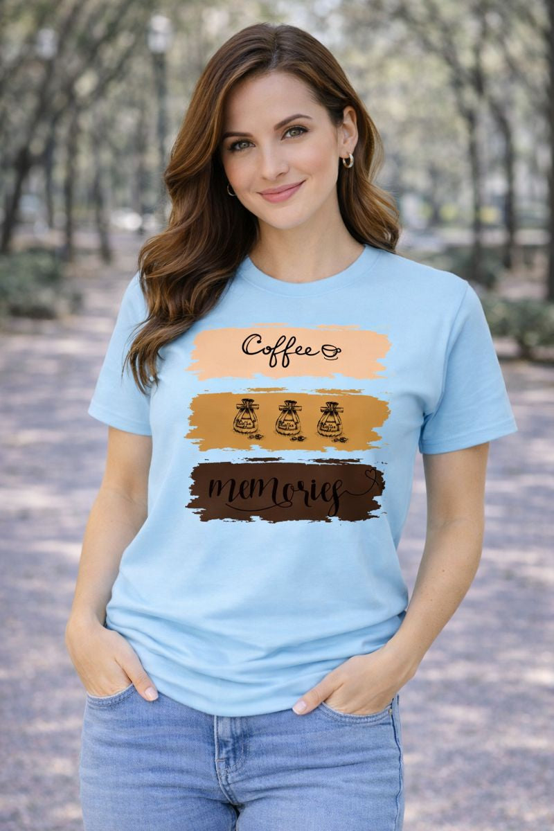 Memories with Coffee T-shirt