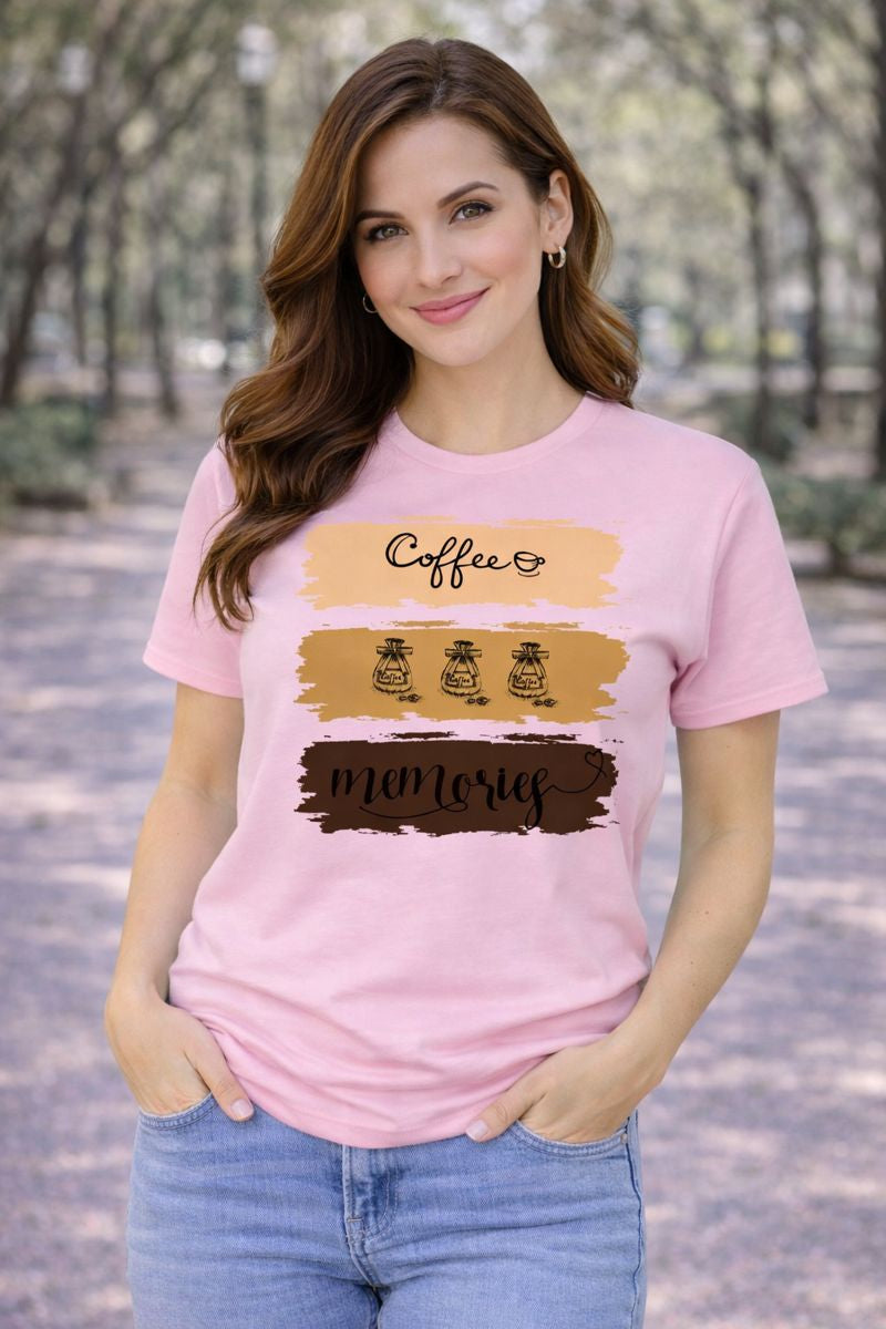 Memories with Coffee T-shirt