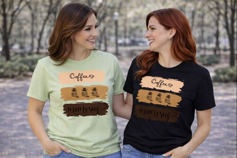 Memories with Coffee T-shirt